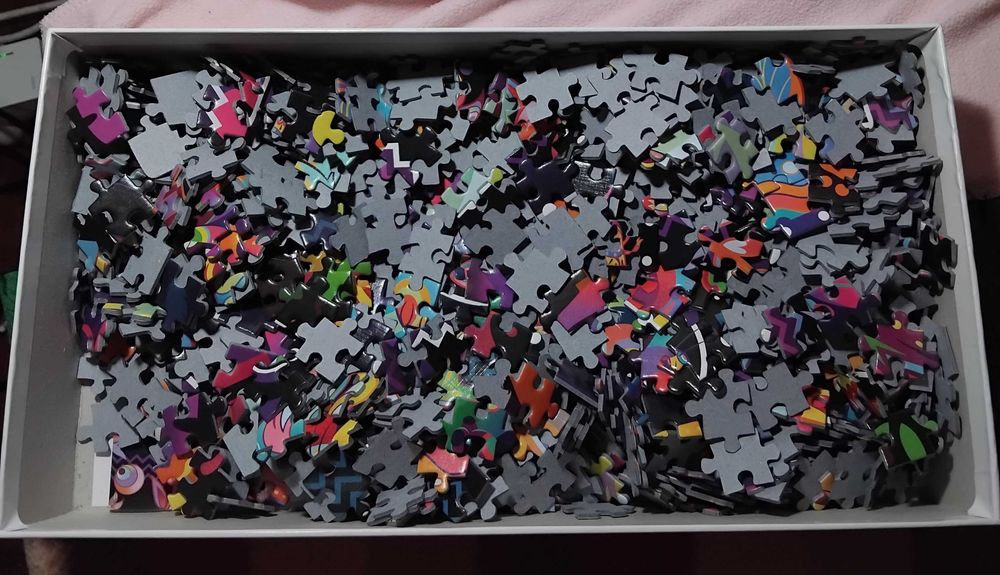 Puzzle com personagens Disney