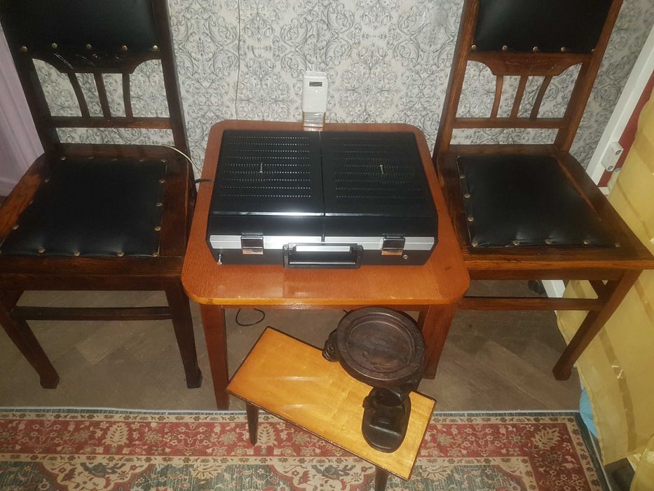 Проигрыватель sanyo пластинок и кассет