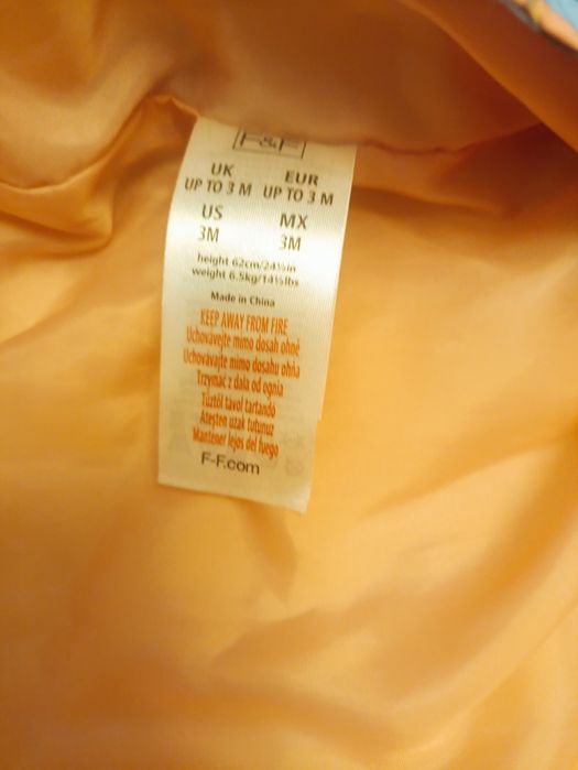 Kombinezon zimowy 0-3 miesiecy