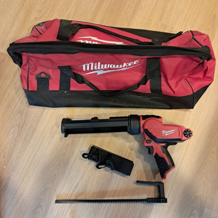 NOWY wyciskacz Milwaukee M12 PCG + torba i akcesoria