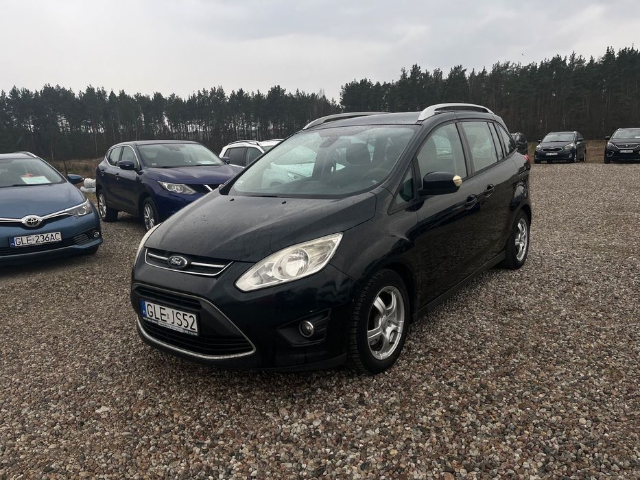 Ford Grand C-MAX 1.6TDCI-95ps, Bezwypadkowy, Nowe Wtryski, ParkTronic, Sprawne