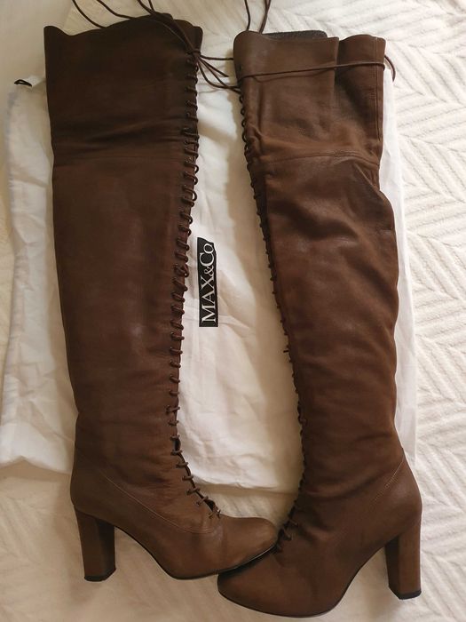 kozaki za kolano MaxMara  roz.37