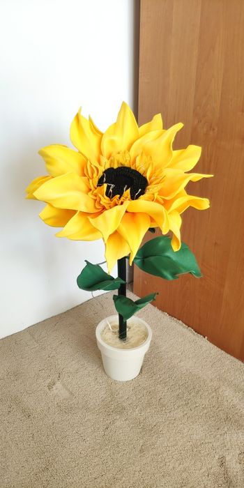 Соняшник нічник, світильник, декор