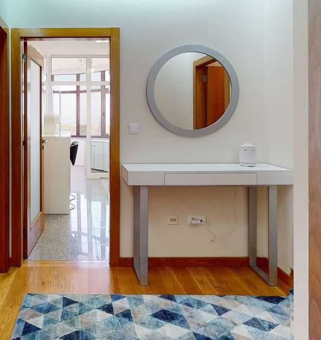 Espelho redondo 80cm, cinza64750800221571120