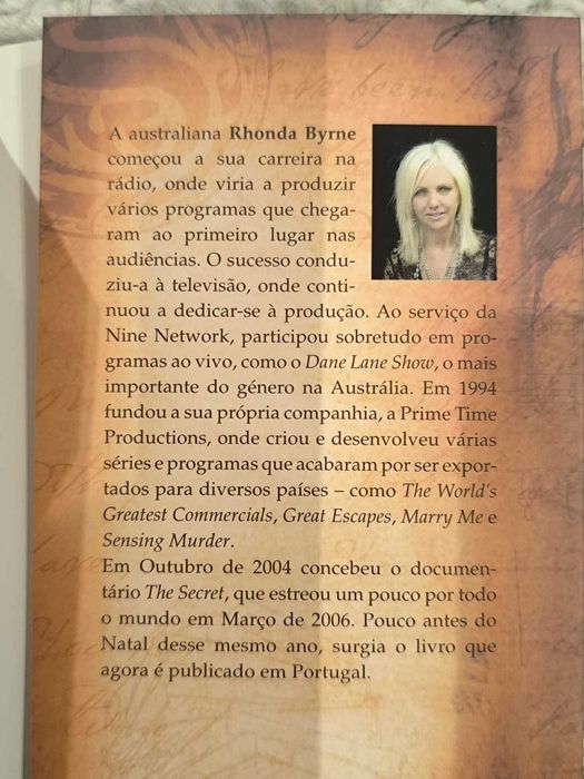 Livro "The Secret - O Segredo" de Rhonda Byrne