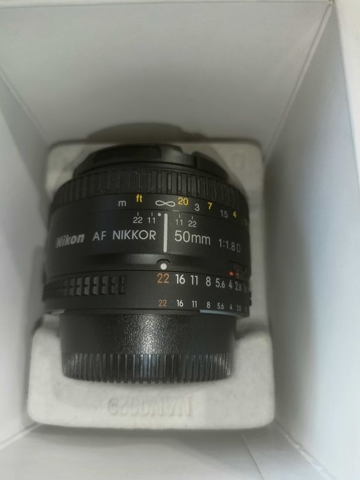 Obiektyw nikkor 50mm 1.8d