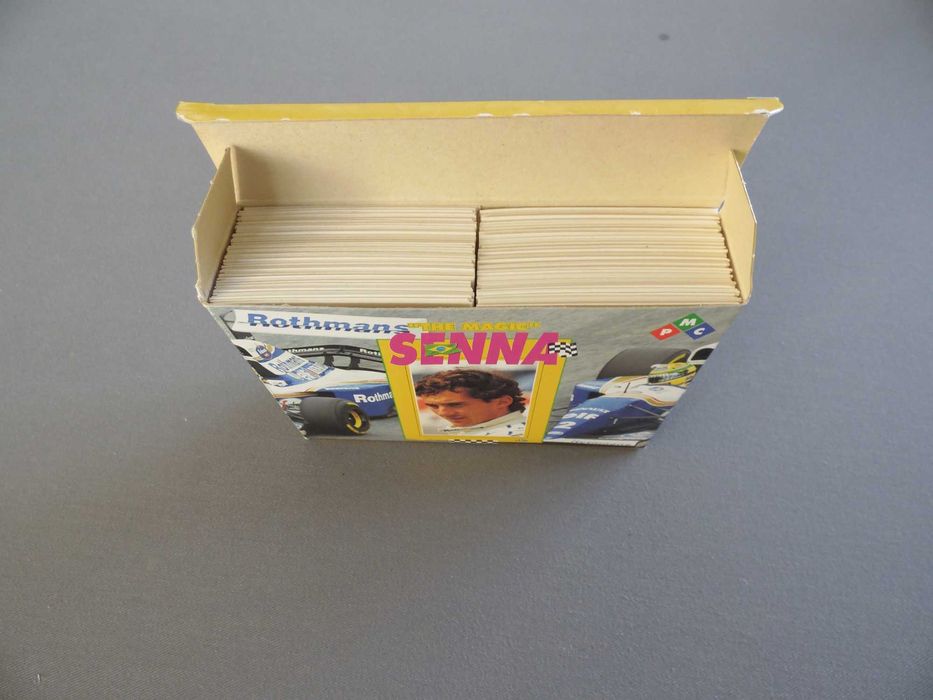 Colecção Completa Cartas Ayrton Senna