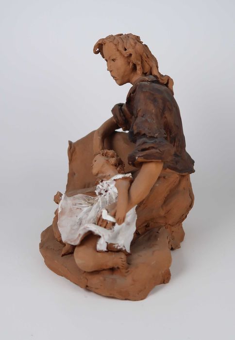 Antonieta Roque Gameiro - Escultura em Barro