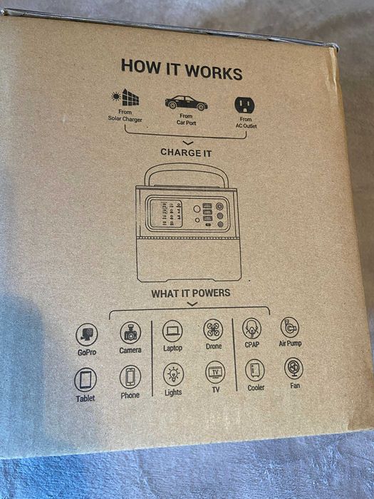 Зарядна станція TIG FOX T500 540Wh 850W/500W