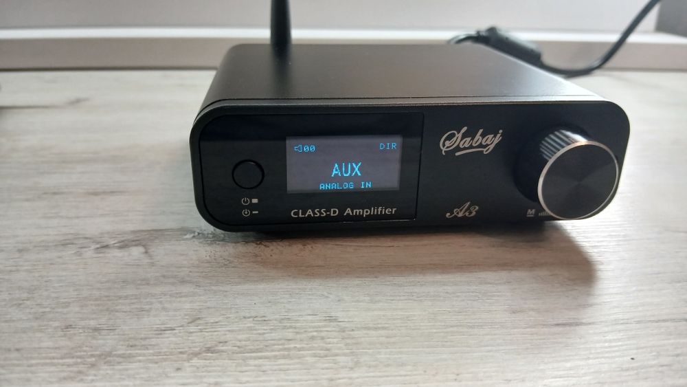 Wzmacniacz Sabaj A3 z Bluetooth aptX,  USB DAC