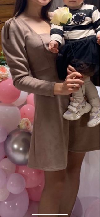 Замшеве плаття Stimma