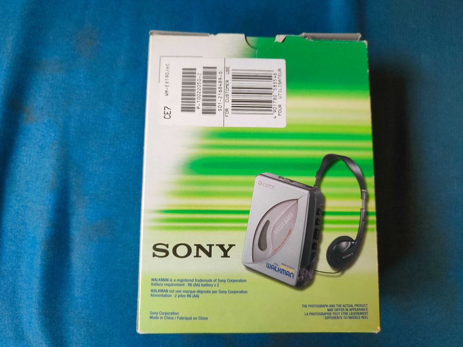 Nowy Walkman Sony - W idealnym stanie z kartonem. Bez skaz. Igła