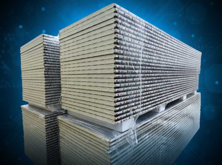 Płyta warstwowa/ outletowa ścienna 40mm