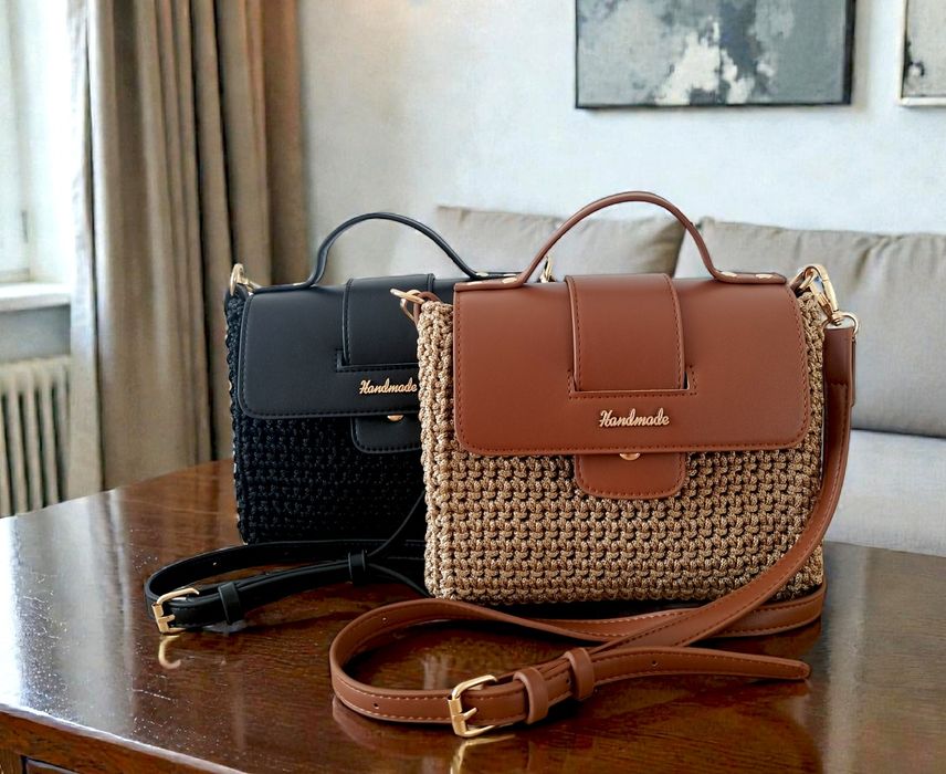 Torebka  robiona na szydełku