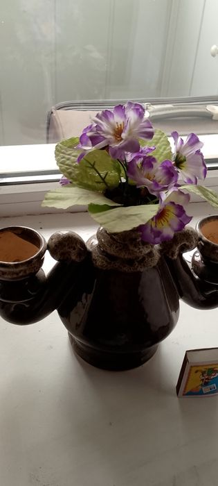 Подсвечник глинянный