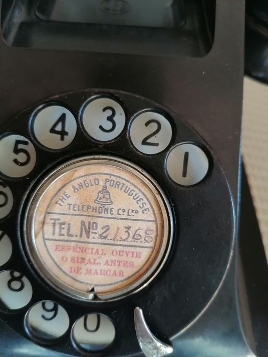 Telefone vintage 1962 coleção