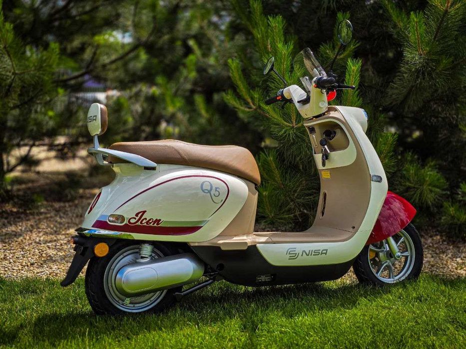 Електроскутер NISA Q5 AMALFI, ексклюзивно в АртМото Київ правий берег!