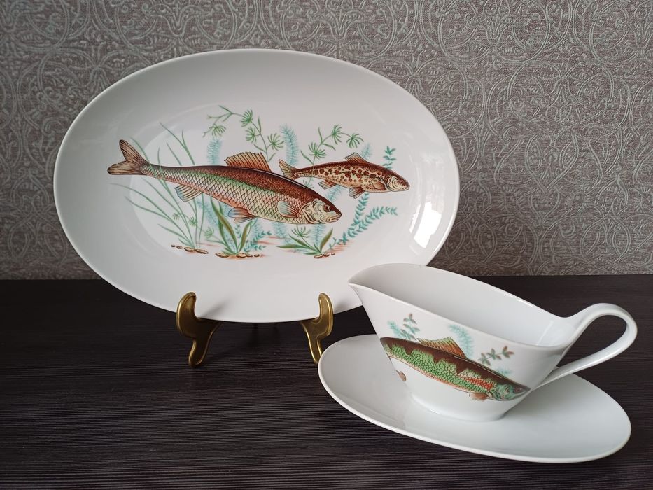 Сервіз Johann Seltmann Vohenstrauß столовий. Вінтаж. 1950 рр