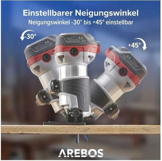 Frezarka do drewna AREBOS 710W