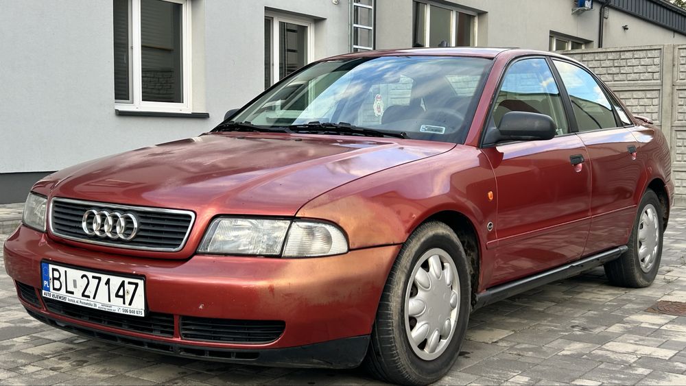 Audi A4 B5 1.6L, benzyna, Tanio