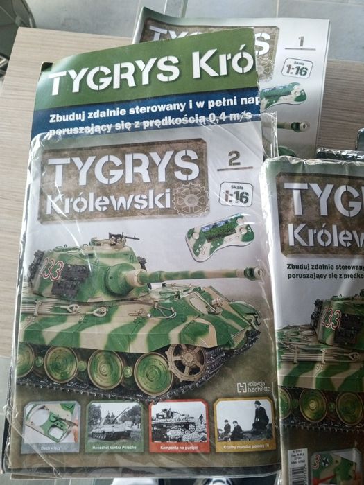 Kolekcja tygrys krolewski 20 części nowe