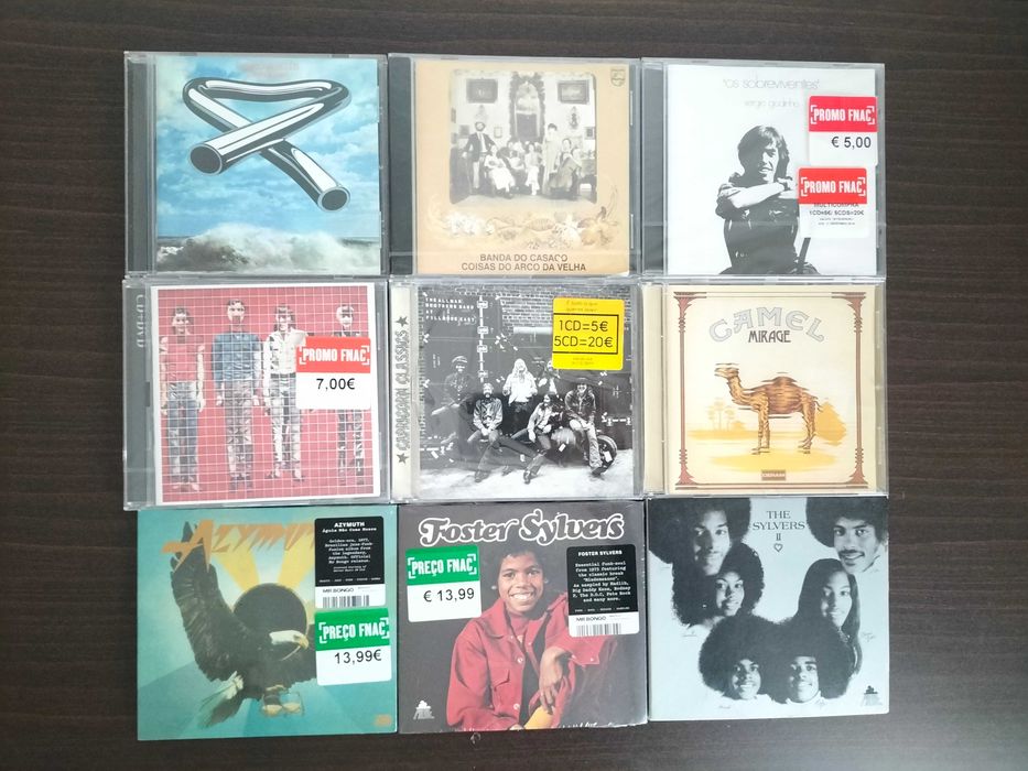 CD's - 1958 a 2018 - Pop Rock Jazz Bossa Nova Funk Soul Hip-Hop +