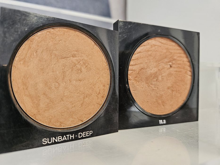 Zestaw Giorgio Armani 11.5 + Chanel Sunbath deep brazery oryginał