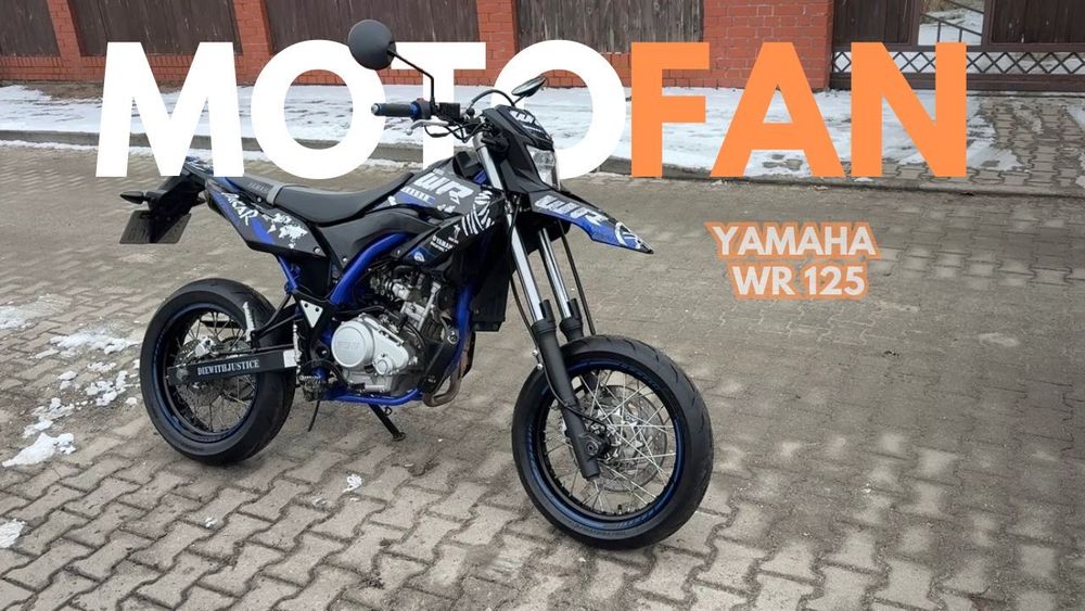 Yamaha WR YAMAHA WR 125 X Supermoto 07.2016R Niemcy 5 sztuk w ofercie wydech