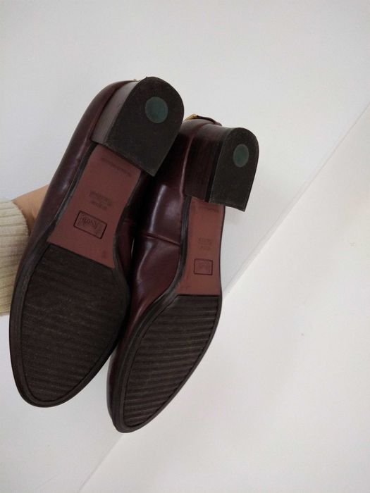 Czółenka luxury skóra naturalna Oswald. Nowe