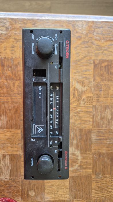 Radio Samchodowe CItroën Bordeaux II  1985