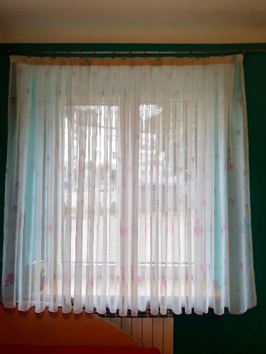 Firanka z Barbie szer. 170 cm/wys. 180cm