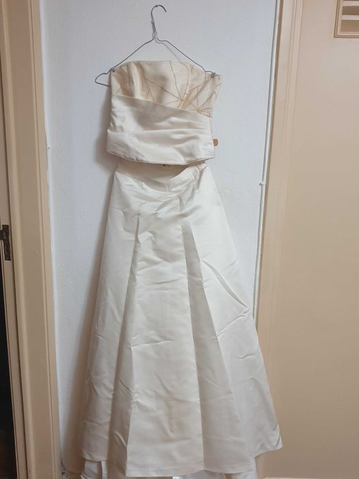 Vestido noiva Corpete + Saia