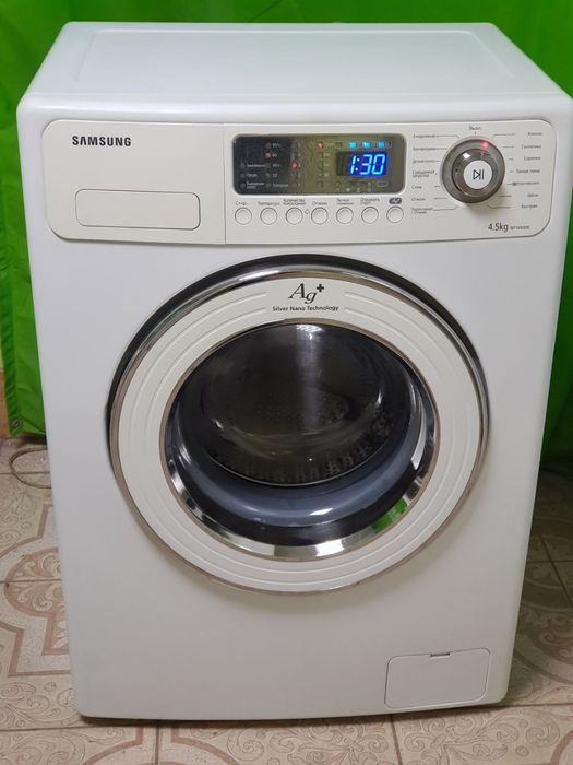 Пральна машина б/в Samsung 4.5 kg 1000 об/мин дисплеем mod.wf 745059c