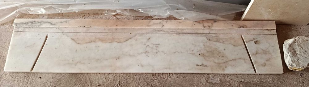 Pedra mármore de sacada