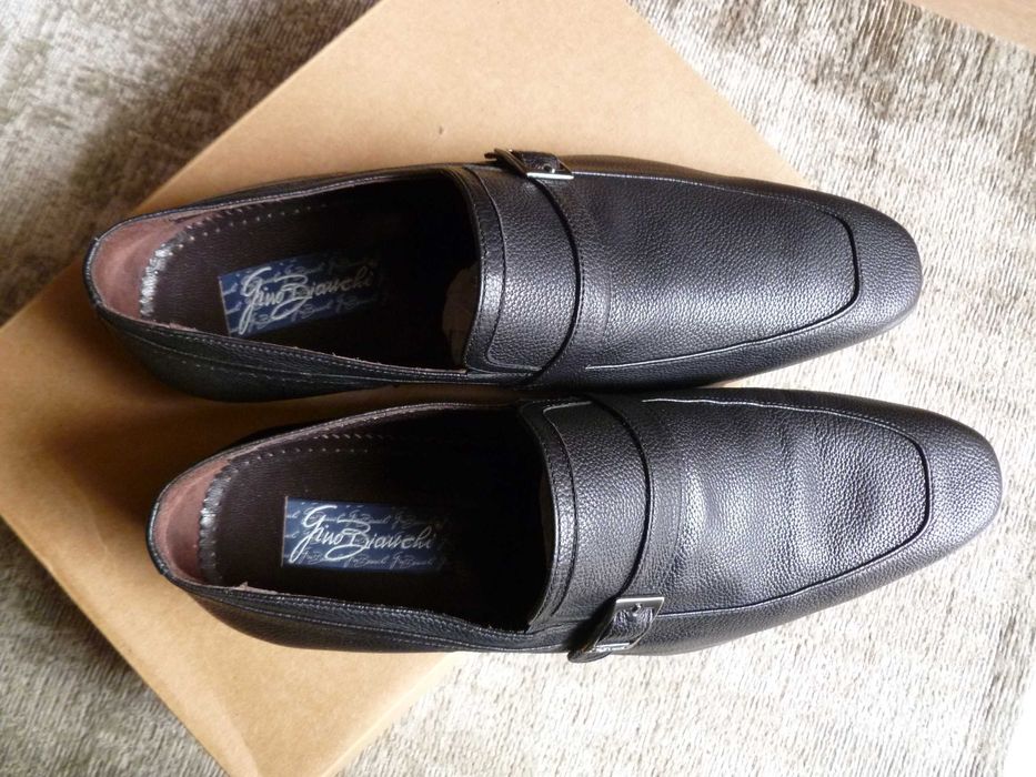 Sapatos clássicos em pele genuína Gino Bianchi