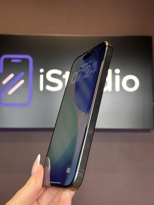 iPhone 15 Pro 128GB Tytan Czarny | Bateria 100% | Rozliczymy Twój iPhone | Gwarancja 12 mies.