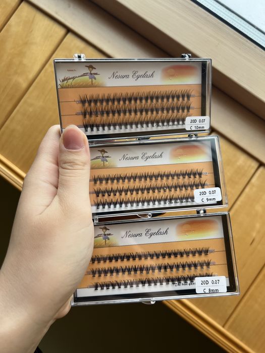 Накладні пучкові вії Несура Nesura