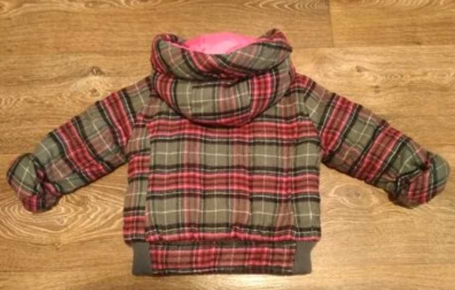 р.98 тепла куртка для дівчинки