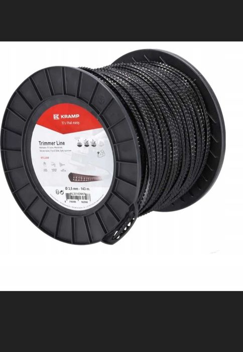 NL35143NKR Żyłka tnąca Ø 3.5mm 143m kwadrat Nylsaw