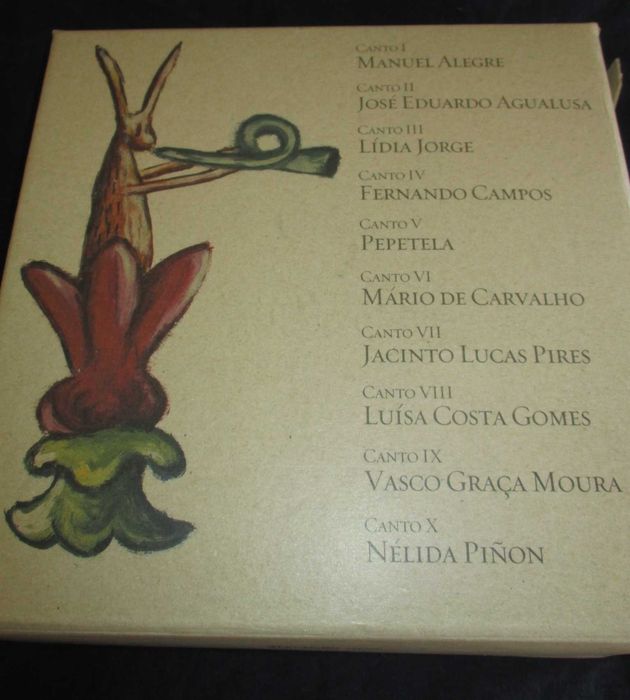 Livros Os Lusíadas 10 volumes com caixa Expresso