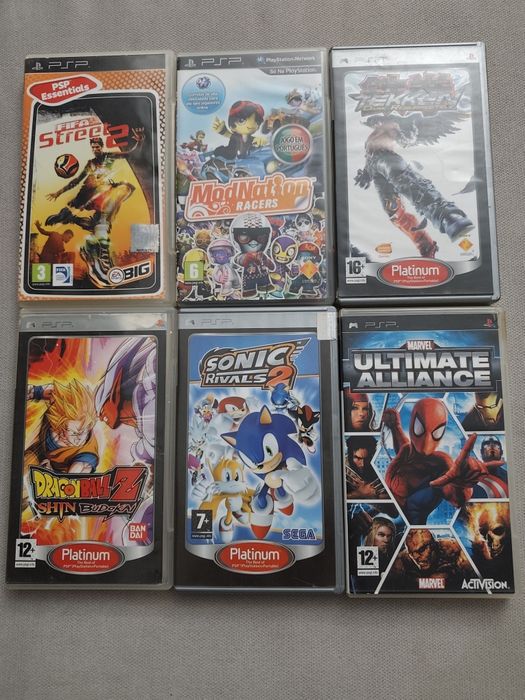 Jogos PS2 PSP xbox360