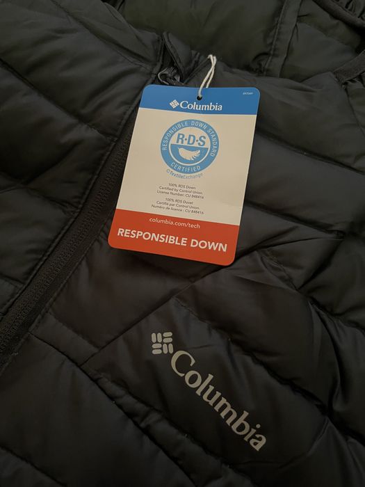 Нова жіноча подовжена пухова куртка Columbia