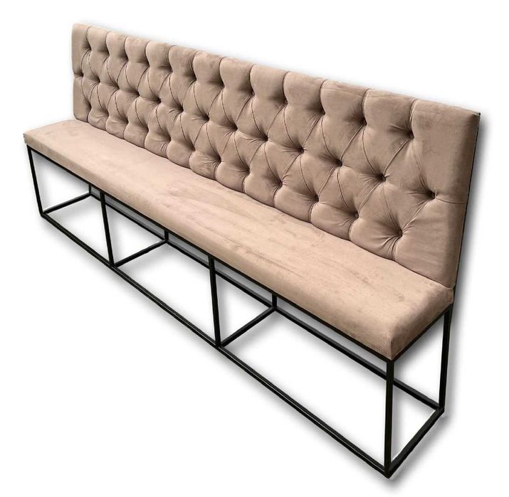 Ławka tapicerowana loft