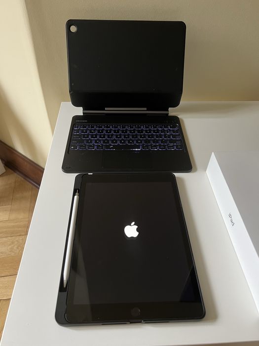 iPad 9 gen + klawiatura Dexnor + Apple Pencil (zestaw do nauki/pracy)