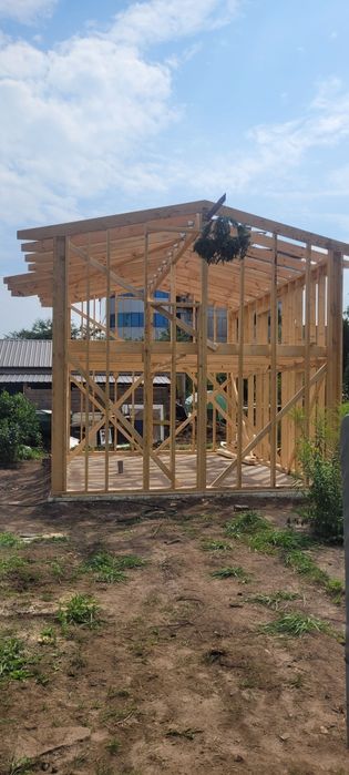 Szkielet, konstrukcja domku 35m2 na zgłoszenie