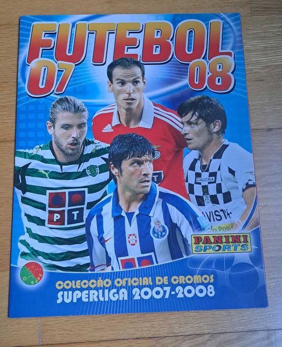 Caderneta incompleta - Futebol 2007/2008 - Panini