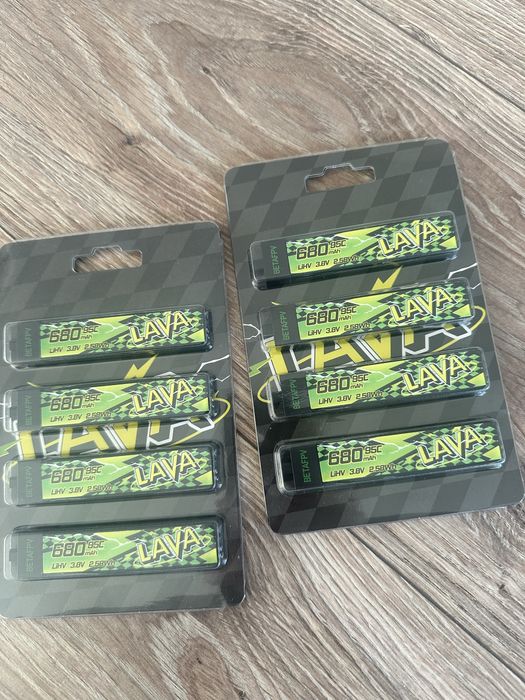Аккумулятор LAVA II 680mAh 1S (4шт) в наявності