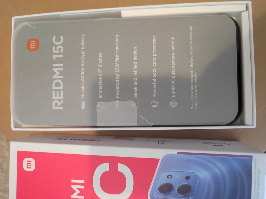 Xiaomi Redmi 15c telemovel novo