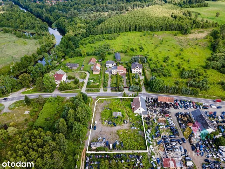 Grunt inwestycyjny z WZ i domem -ul. Jagiellońska
