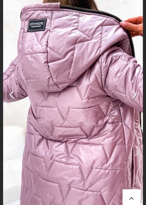 Stayhete Kurtka pikowana kaptur